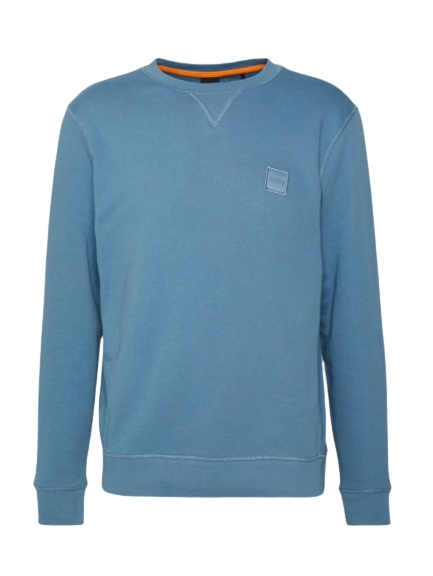 BOSS Casual Westart Sweatshirt - Light/Pastel Blue