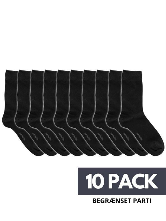 Resteröds Bamboo socks 10-pack - Black