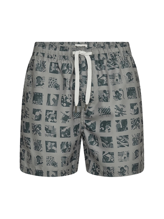 Resteröds Willy Swim Shorts - Light Grey