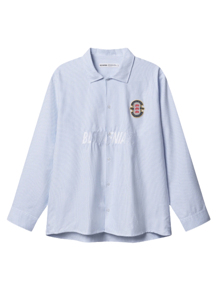 BLS Hafnia Lion Heart oxford shirt - Light Blue