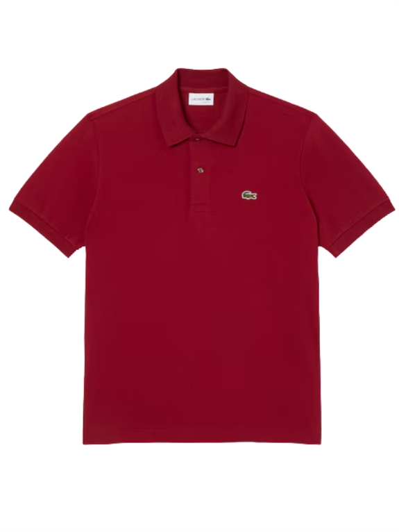 Lacoste Classic L1212 Pique Polo t-shirt - Bordeaux