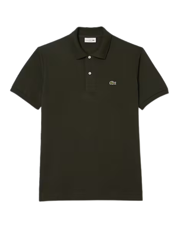 Lacoste Classic L1212 Pique Polo t-shirt - Dark Khaki Green