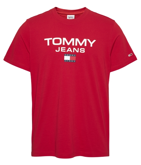 Tommy Jeans TJM Reg Entry tee - Deep Crimson