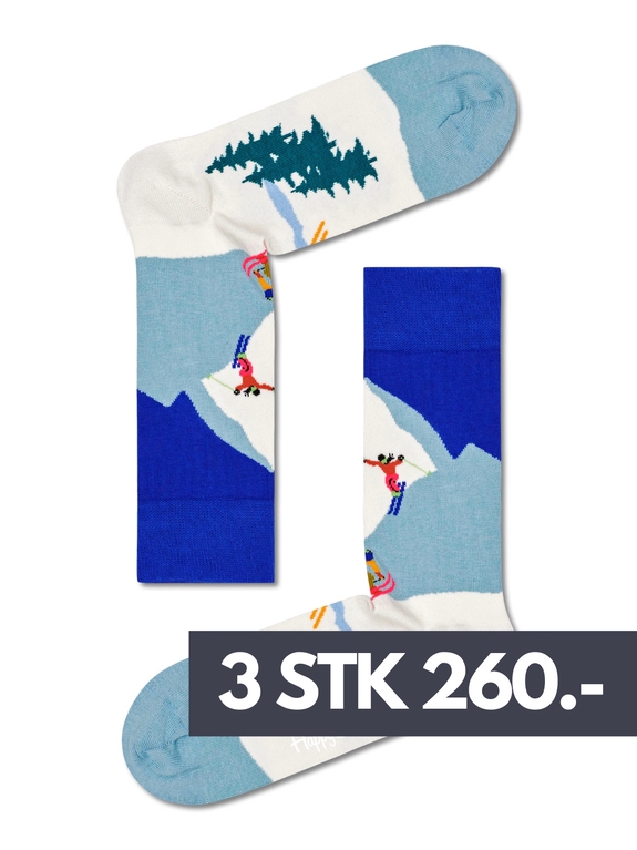 Happy Socks Downhill Skiing Sock - DSS01-6300