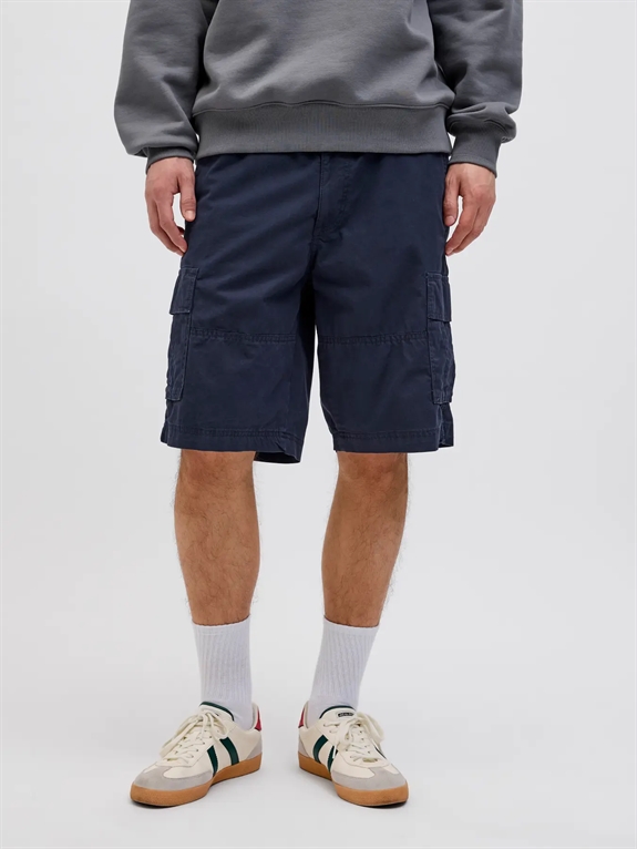 Jack & Jones Cole Mateo Cargo Shorts - Dark Navy