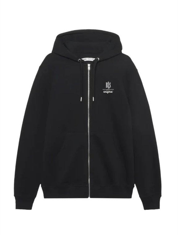 BLS Hafnia Enigma Crossword Zip Hoodie - Black