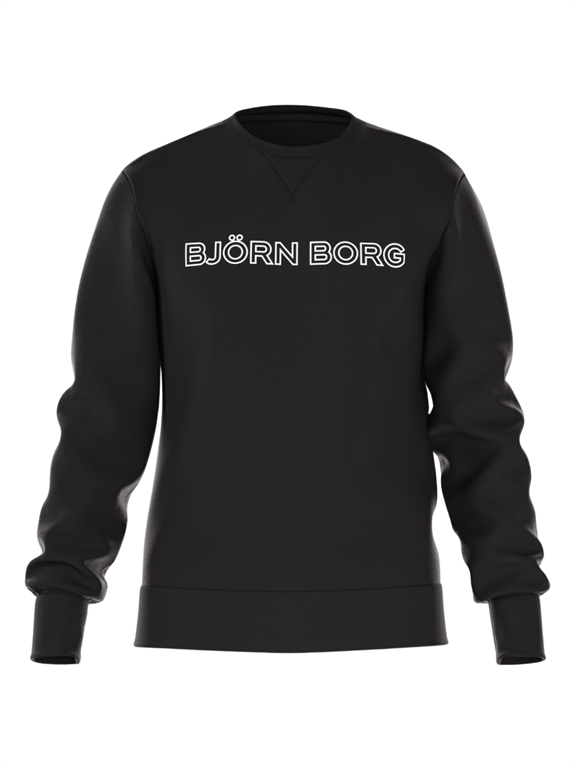 BJÖRN BORG Essential 3 sweatshirt - Black(BK001)