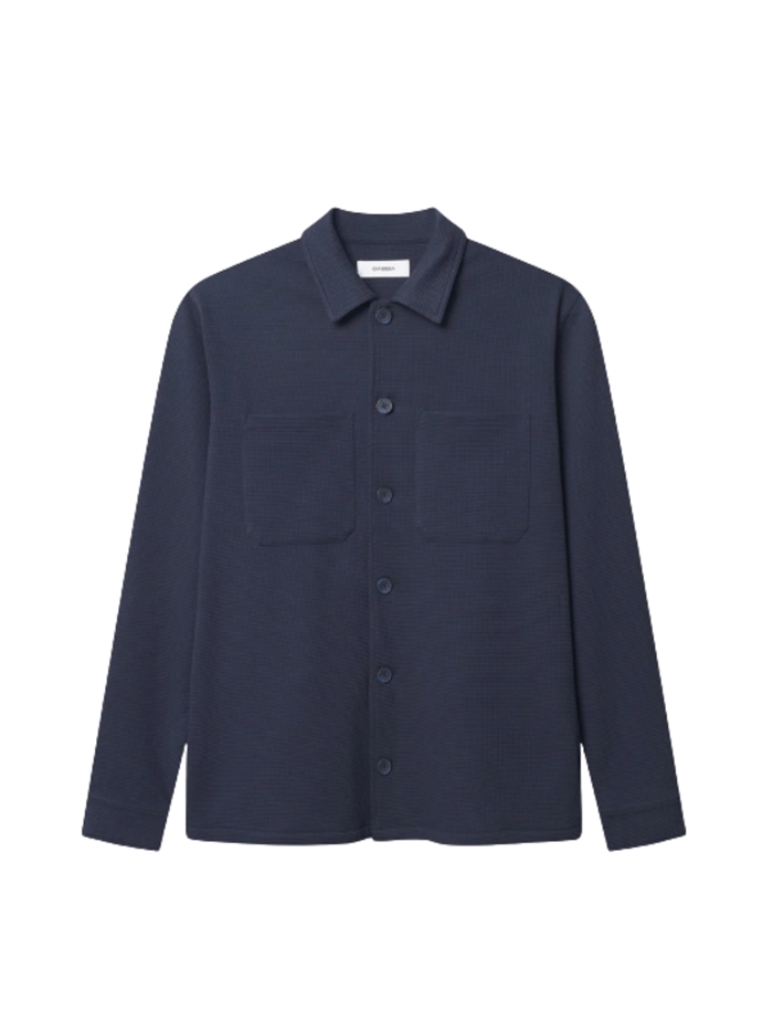 GABBA Como Waff Overshirt - Navy