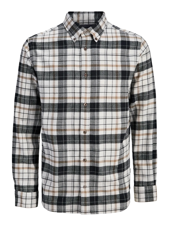 Jack & Jones Jprblubarkley flannel L/S shirt - Crocodile