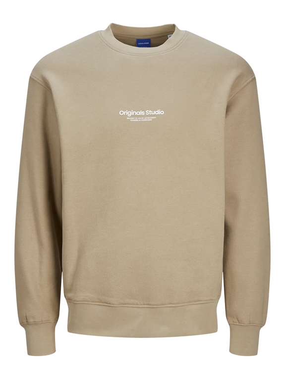 Jack & Jones Vesterbro Sweat Crewneck - Silver Sage