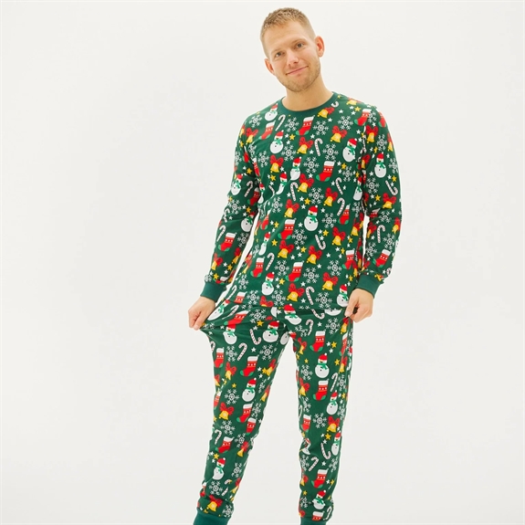Julesweaters The Cozy Christmas Pyjamas - Green