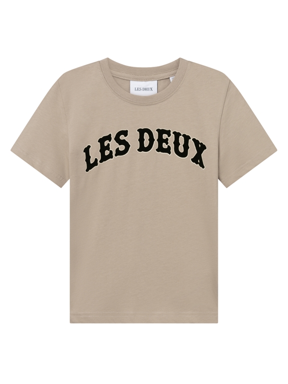 Les Deux Brady Western T-shirt KIDS - Dark Sand