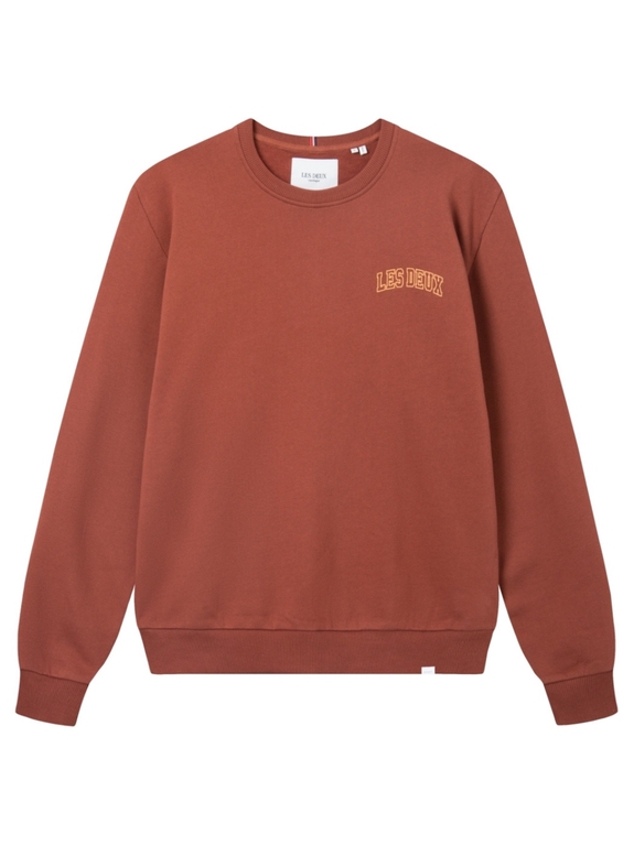 Les Deux Blake Sweatshirt - Sequoia/Inca Gold