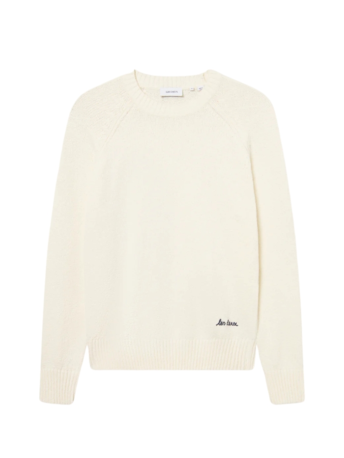 Les Deux Brad Roundneck Knit - Ivory
