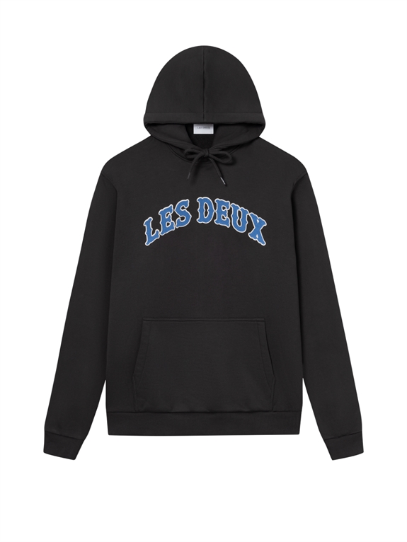 Les Deux Brady Hoodie - Raven Grey