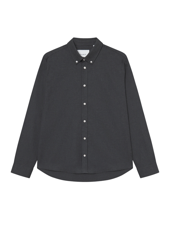 Les Deux Desert Reg Shirt - Charcoal Melange
