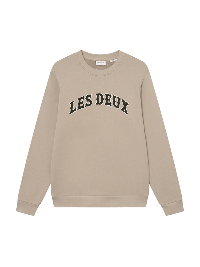 Les Deux Brady Western Sweatshirt - Dark Sand