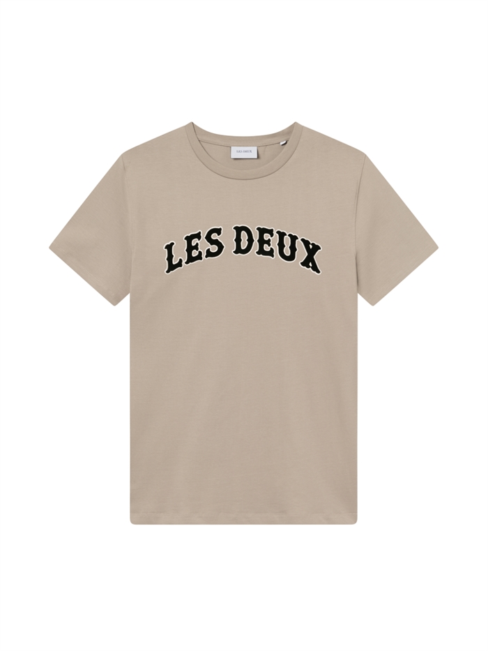 Les Deux Brady Western T-shirt - Dark Sand