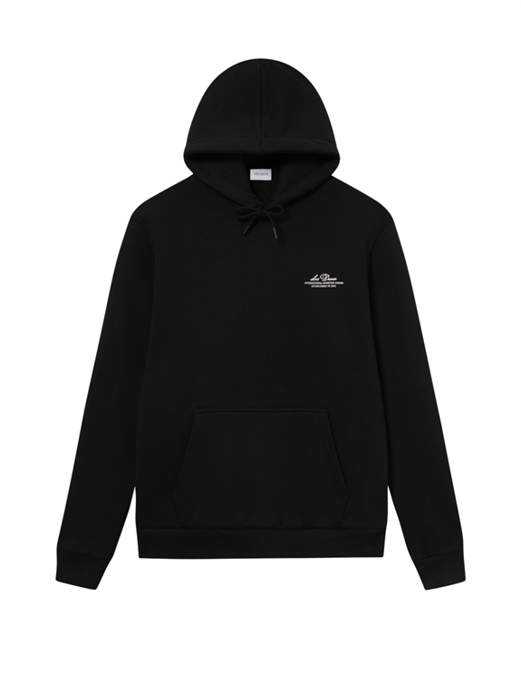 Les Deux Ben Globe Hoodie - Black