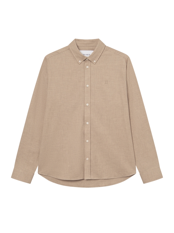 Les Deux Desert Reg Shirt - Dark Sand