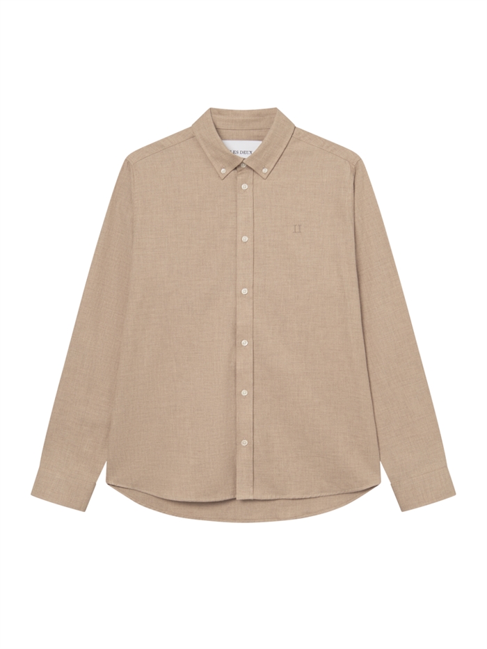 Les Deux Desert Reg Shirt - Dark Sand