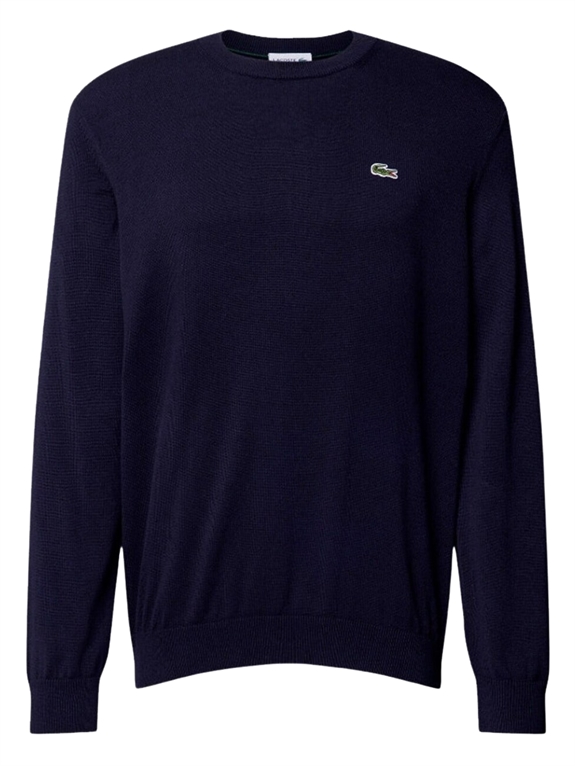 Lacoste Crewneck Knit - Navy Blue