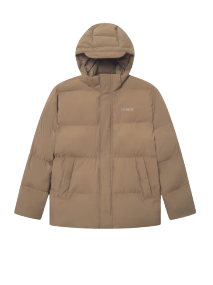 Les Deux Montreal Puffer Jacket - Teak Brown