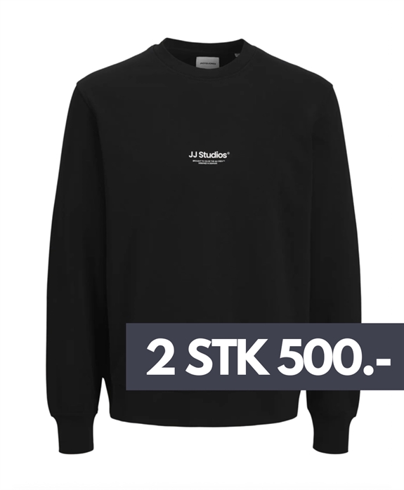 Jack & Jones Soho Sweat Crewneck - Black 