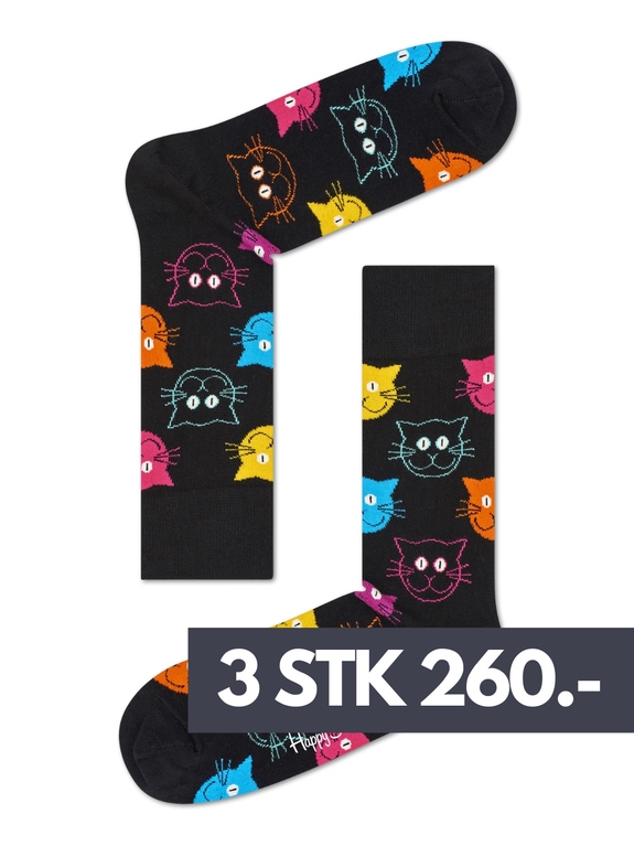 Happy Socks Cat Sock - MJA-9050
