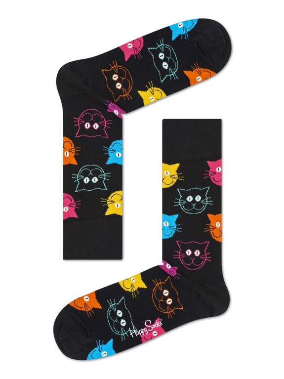 Happy Socks Cat Sock - MJA-9050