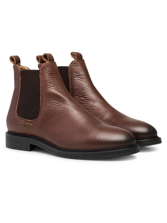 Pavement Martin Chelsea Boot - Brown Leather