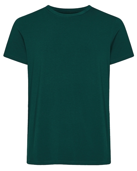 Resteröds Bamboo R-Neck t-shirt - Petrolium Grøn