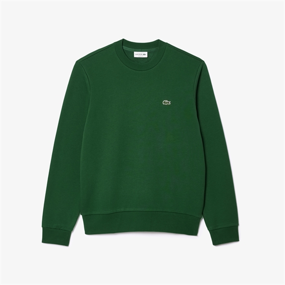 Lacoste Organic Brushed Cotton sweatshirt - Pine Green