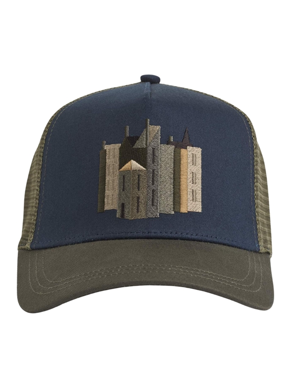 STATE OF WOW Cedric A-Shape Trucker Cap - Navy