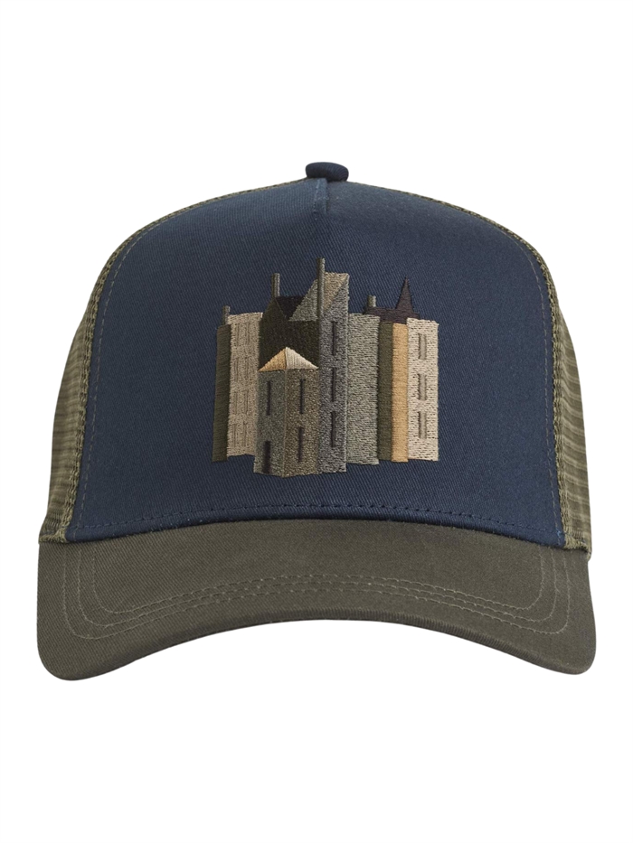 STATE OF WOW Cedric A-Shape Trucker Cap - Navy