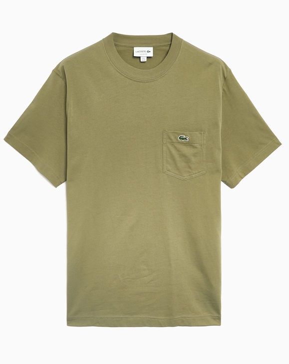 Lacoste Cotton Pocket T-shirt - Khaki