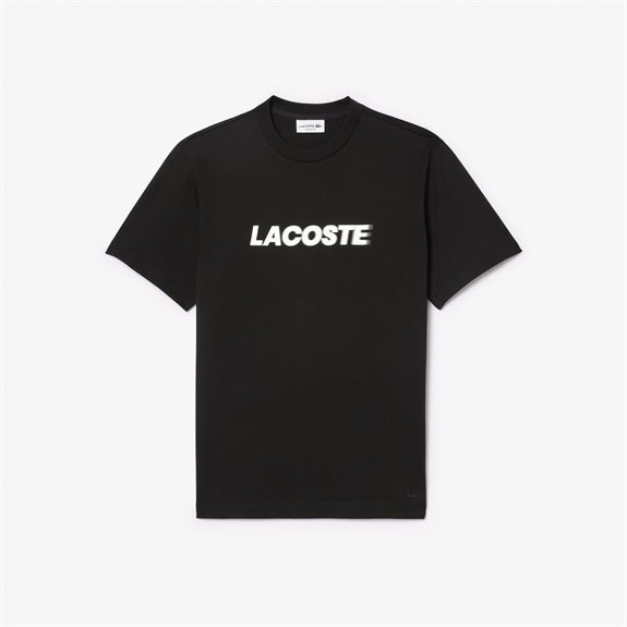 Lacoste Heavy Cotton Logo T-shirt - Black