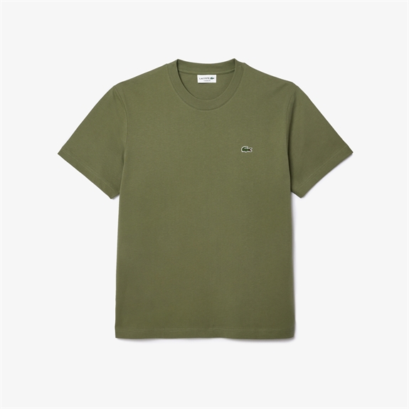 Lacoste Classic Cotton Jersey T-shirt - Khaki Green