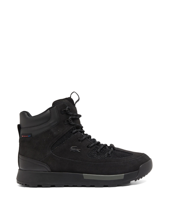 Lacoste Urban Breaker Trainers Boots - Black/Dark Grey