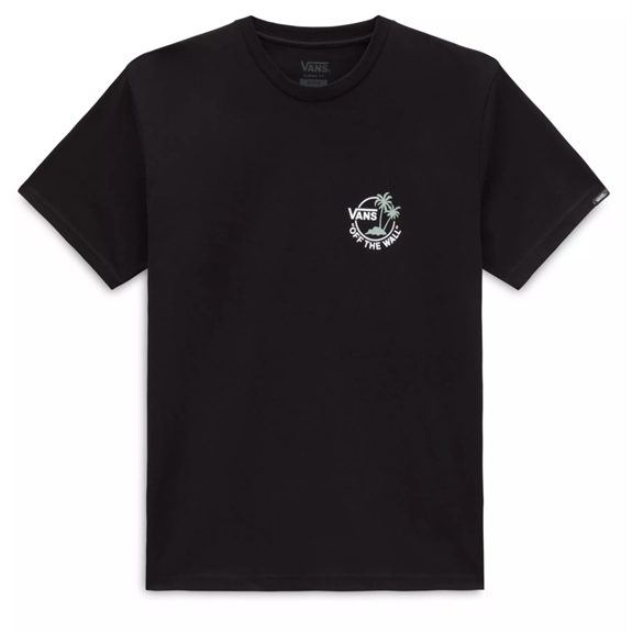 VANS Classic mini dual palm t-shirt - Black/Iceberg Green