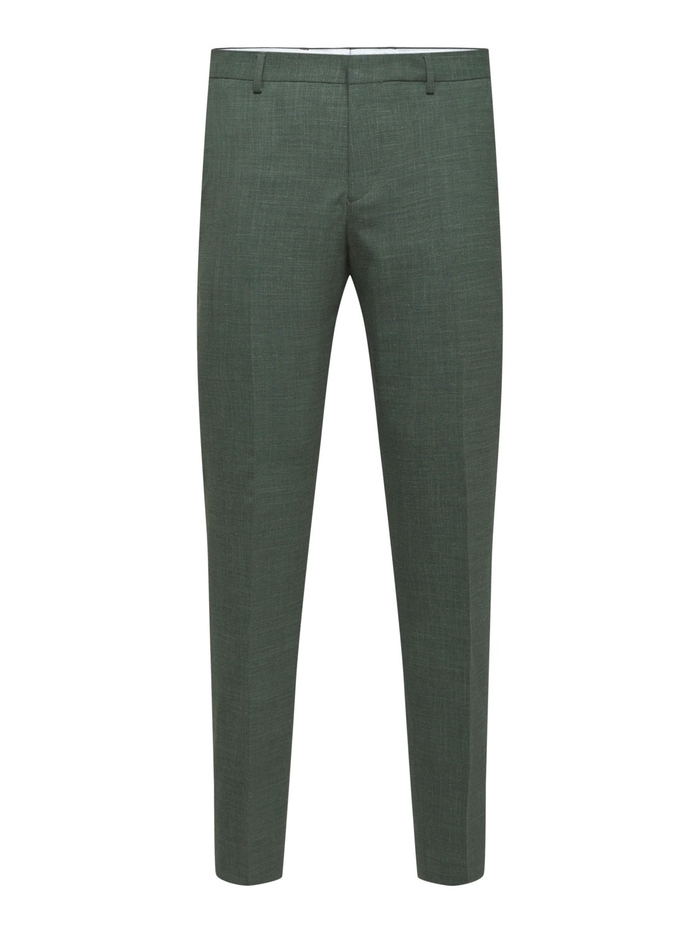 Selected SLHSLIM-Oasis light green pants - Shadow