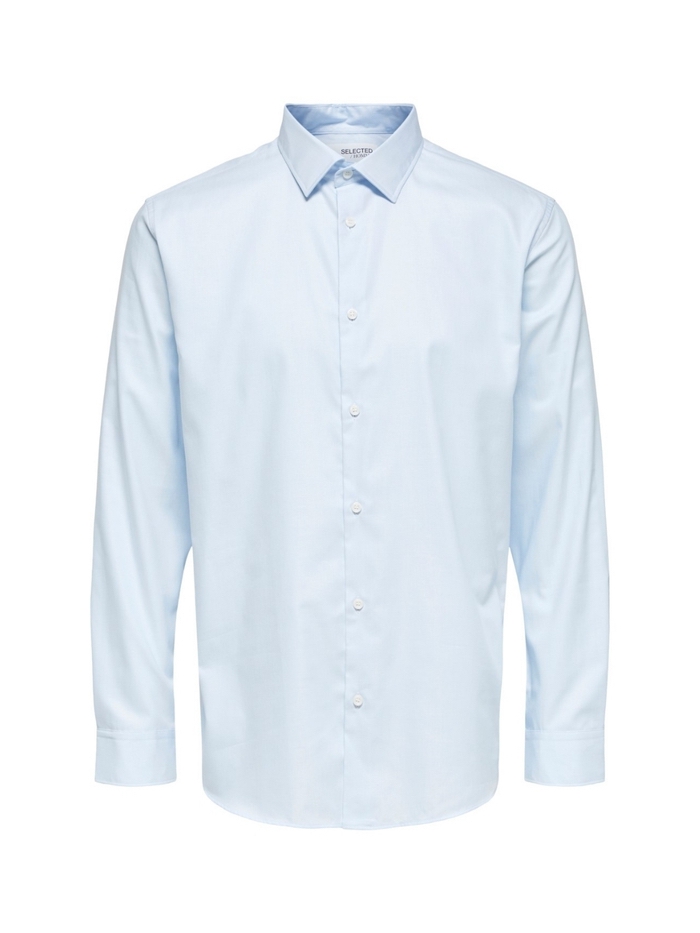 Selected Slim Ethan Shirt LS Classic - Light Blue