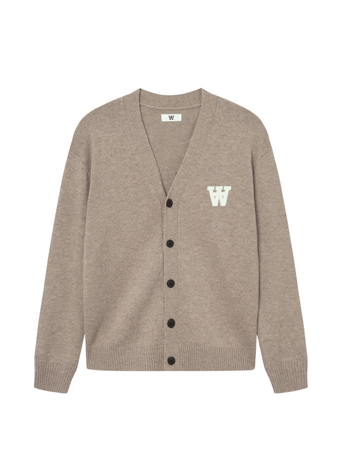 WOODWOOD Tay Cardigan - Greige