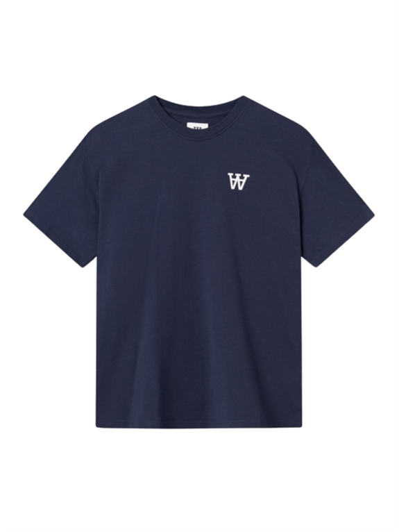 WOOD WOOD Ace AA T-Shirt - Navy