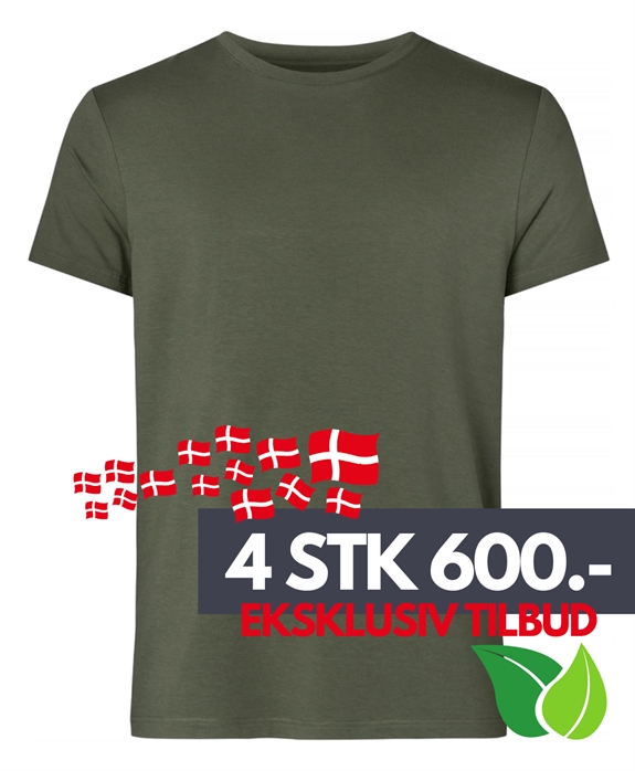 Resteröds Bambus r-neck t-shirt - Green