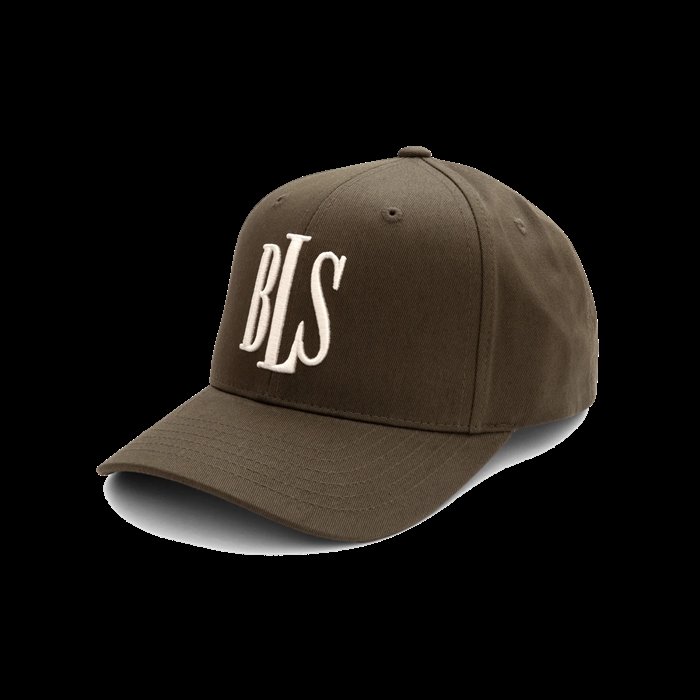 BLS Hafnia Classic Baseball Cap - Olive night / Eggnoc