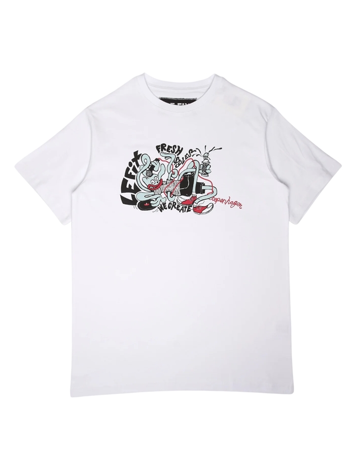 Le Fix Fresh Style Tee - White