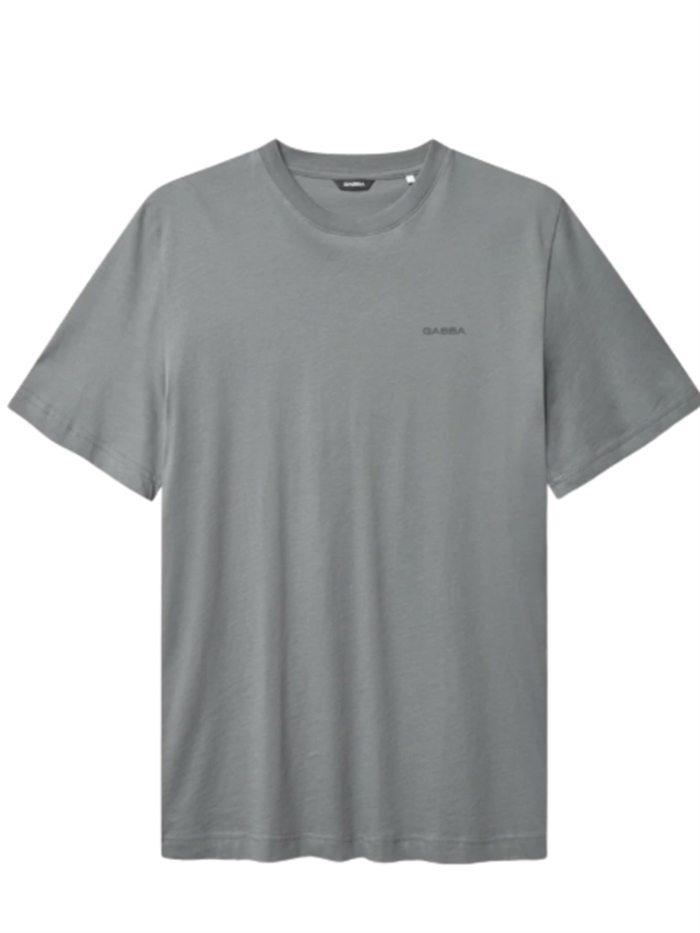 GABBA Dune Logo SS GOTS T-shirt - Dust Sage Green