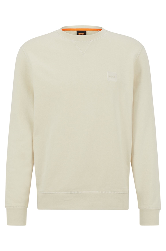 BOSS Orange Westart sweatshirt - 100 White
