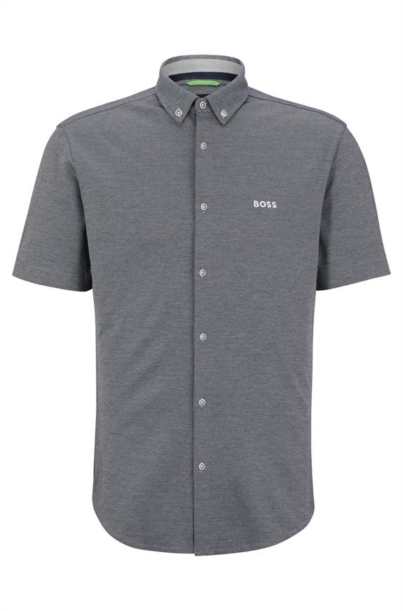 BOSS Green Biado_R shirt - 411 Grey